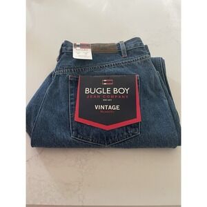 Bugle Boy Men's Medium Wash Jeans 42x30 Vintage Relax Fit